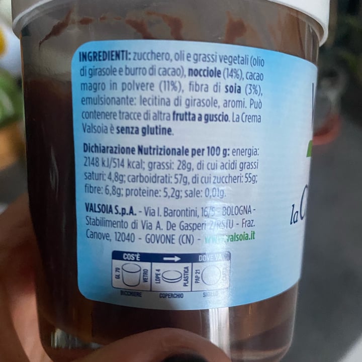 review photo of Valsoia Crema alla nocciola shared by @deshewaa on 19 Jul 2022 - review