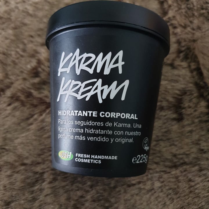review photo of LUSH Fresh Handmade Cosmetics Karma Kream shared by @elianavegan on 06 Mar 2020 - review