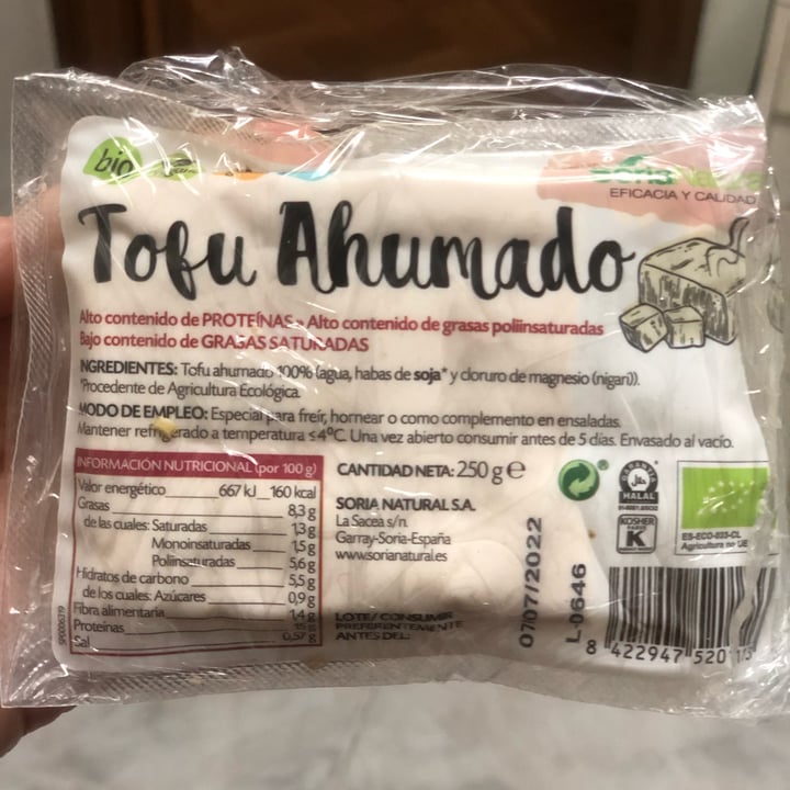 photo of Soria Natural Tofu Ahumado (smoked Tofu) shared by @virginiarace on  29 Mar 2022 - review