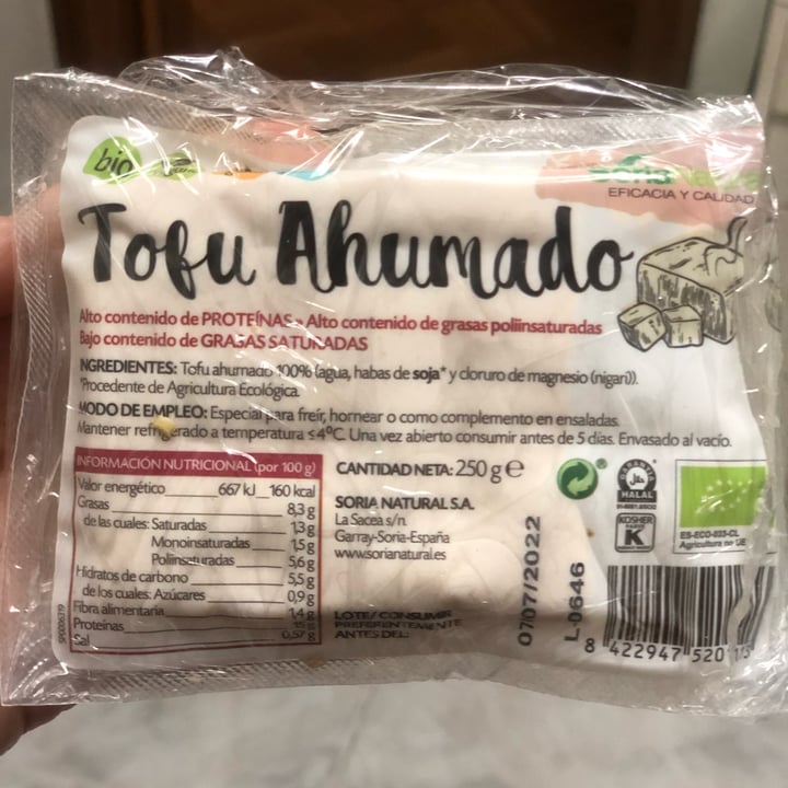 review photo of Soria Natural Tofu Ahumado (smoked Tofu) shared by @virginiarace on 29 Mar 2022 - review