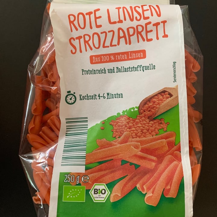 photo of dmBio Fusilli Rote Linsen shared by @simonesmouton on  12 Nov 2020 - review