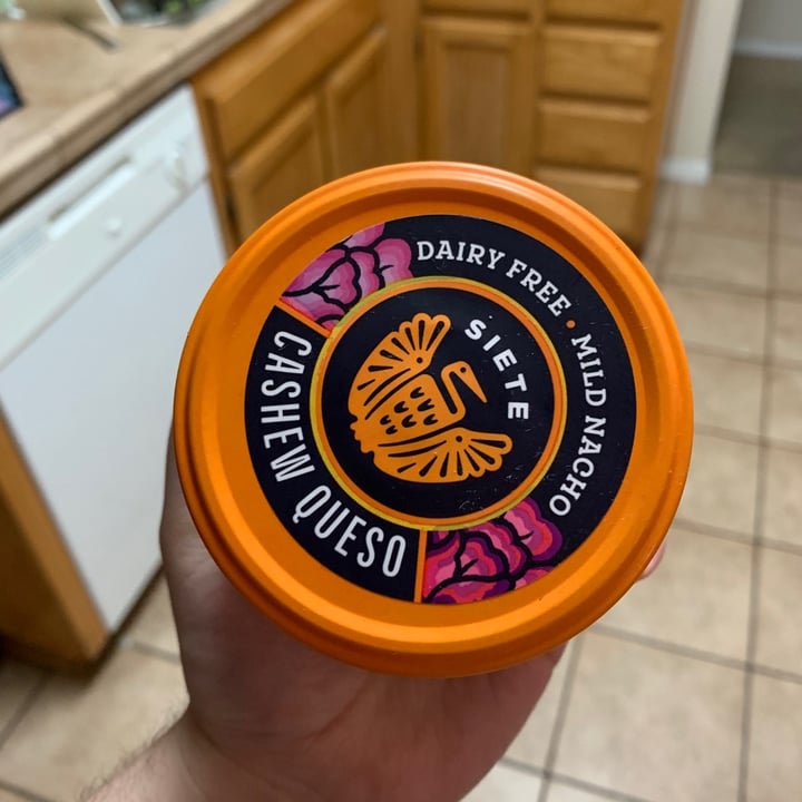 review photo of Siete Family Foods Mild Nacho Cashew Queso shared by @witchyvegan on 05 Jan 2020 - review