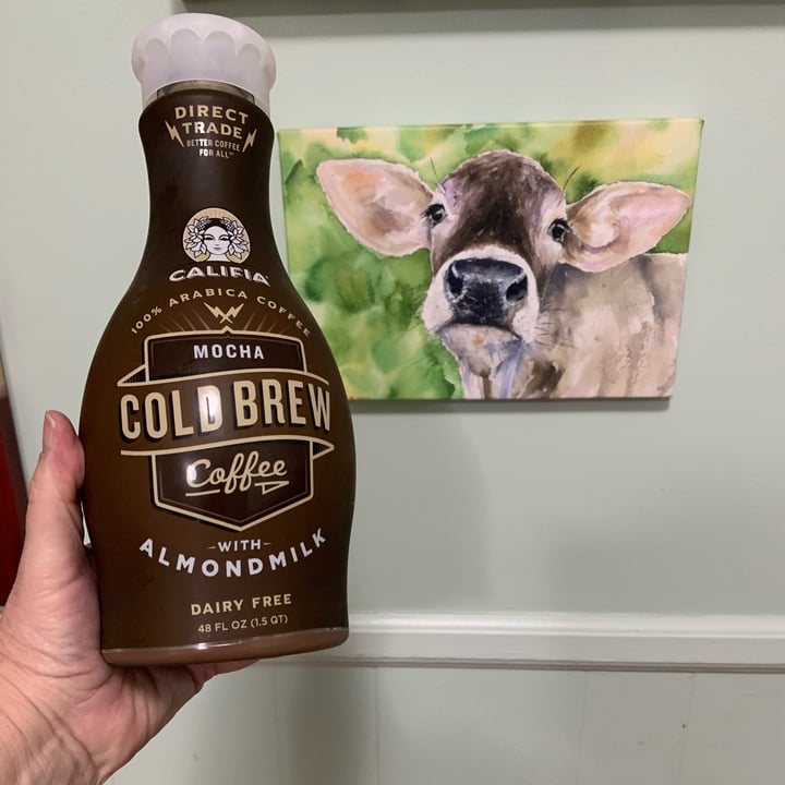 photo of Califia Farms Mocha Cold Brew Coffee shared by @onehungryvegan on  02 Nov 2021 - review