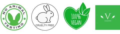 Unverified vegan logos