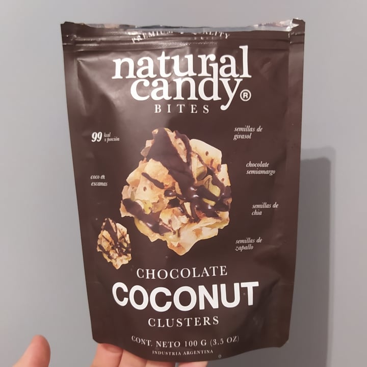 photo of Natural Candy Chocolate coconut clusters shared by @emanuelo on  23 Aug 2021 - review