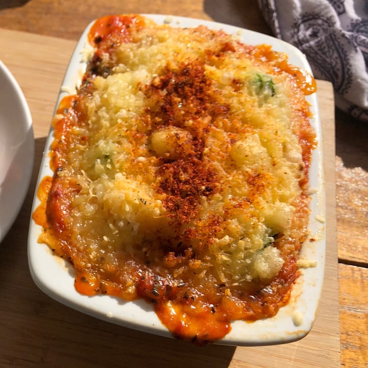 photo of The Courtyard Café Vegan lasagne shared by @mikaelaliltved on  19 May 2021 - review