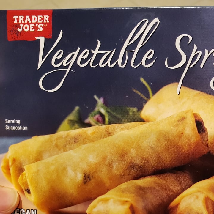 review photo of Trader Joe's Vegetable spring rolls shared by @rancho on 23 Apr 2022 - review