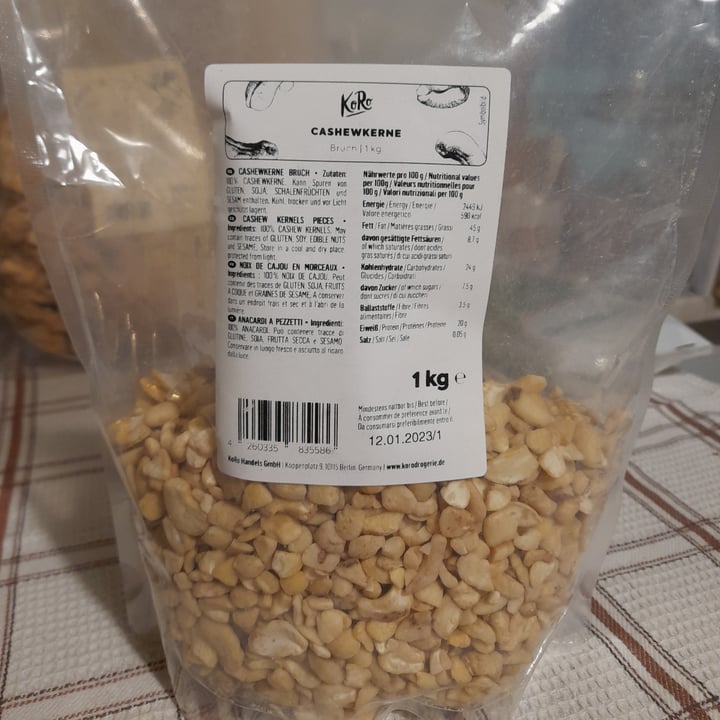 review photo of Koro Anacardi Spezzati shared by @cla200977 on 25 Apr 2022 - review