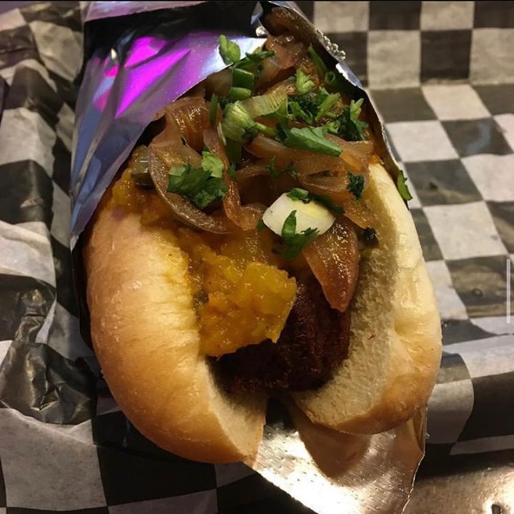 review photo of Biker Jim's Gourmet Dogs Vegan Dog shared by @thenightann on 27 Apr 2020 - review