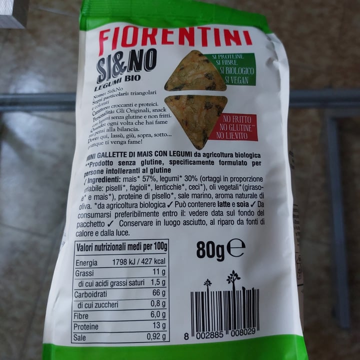 photo of Fiorentini SI&NO LEGUMI BIO shared by @camibognoli99 on  23 Aug 2022 - review