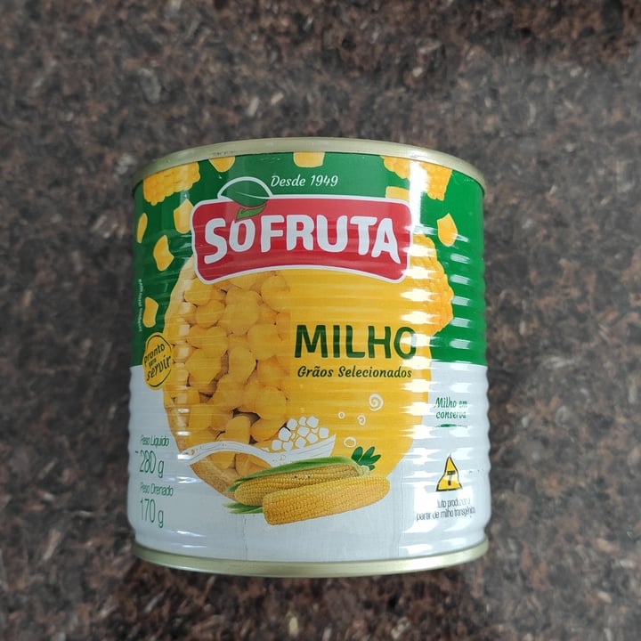 photo of Só fruta alimentos ltda Milho shared by @marcia1972 on  01 Aug 2022 - review