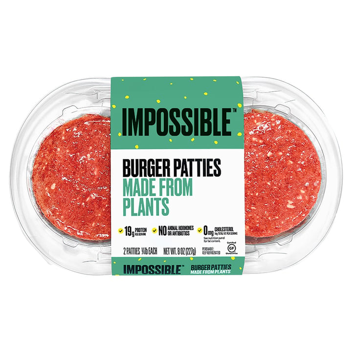 photo of Impossible Foods Impossible Burger Patties shared by @juliaasimpsonn on  10 May 2022 - review