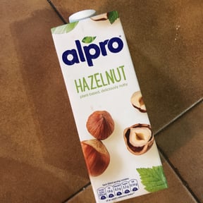 Alpro hazelnut 2025 milk hot chocolate