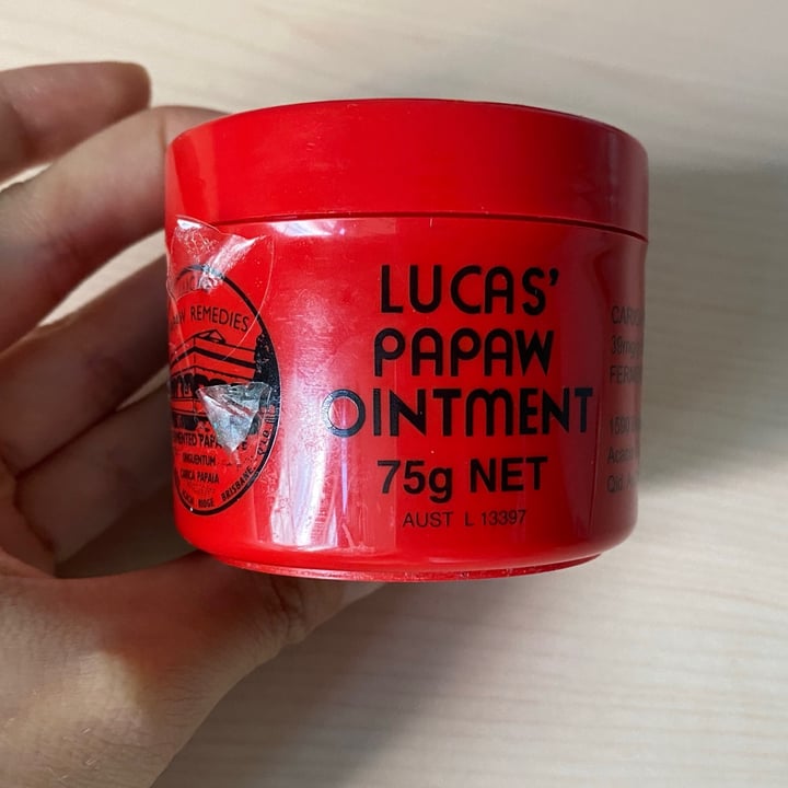 Lucas' Papaw Remedies Lucas' Papaw Ointment Review