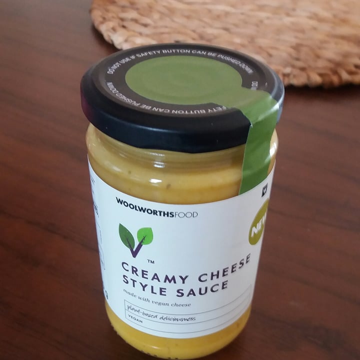 photo of Woolworths Food Creamy Cheese Style Sauce shared by @talthegreenteacher on  20 Nov 2020 - review