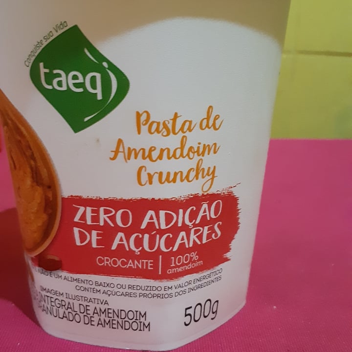 photo of Taeq pasta de amendoim integral crunchy shared by @sandraoi on  17 Apr 2022 - review