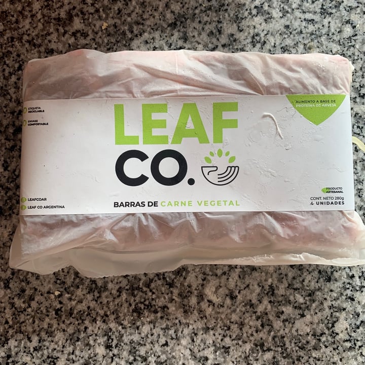 photo of Leaf co. Barras de Carne Vegetal shared by @canica on  25 Jun 2021 - review