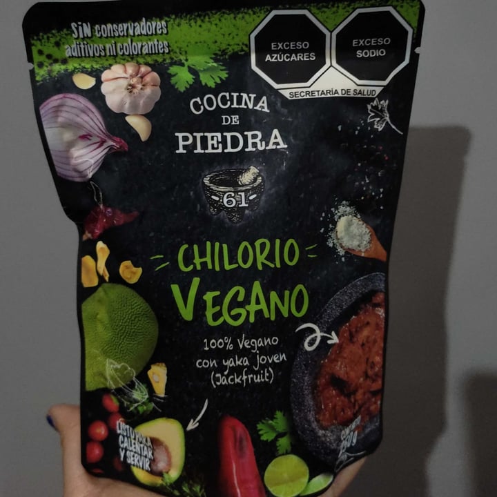 photo of Cocina de piedra Chilorio Vegano de Yaka shared by @pepitanugg3t on  20 Jun 2022 - review