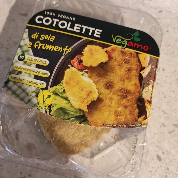 photo of Vegamo Cotolette di soia e frumento shared by @alicewithcats on  23 Feb 2022 - review