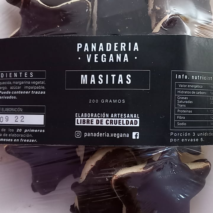 photo of Panadería vegana Masitas shared by @carlavegana on  21 Sep 2022 - review