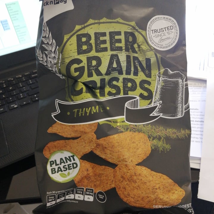 photo of Pick n Pay Beer grain crisps shared by @thegreendietitian on  21 Sep 2020 - review