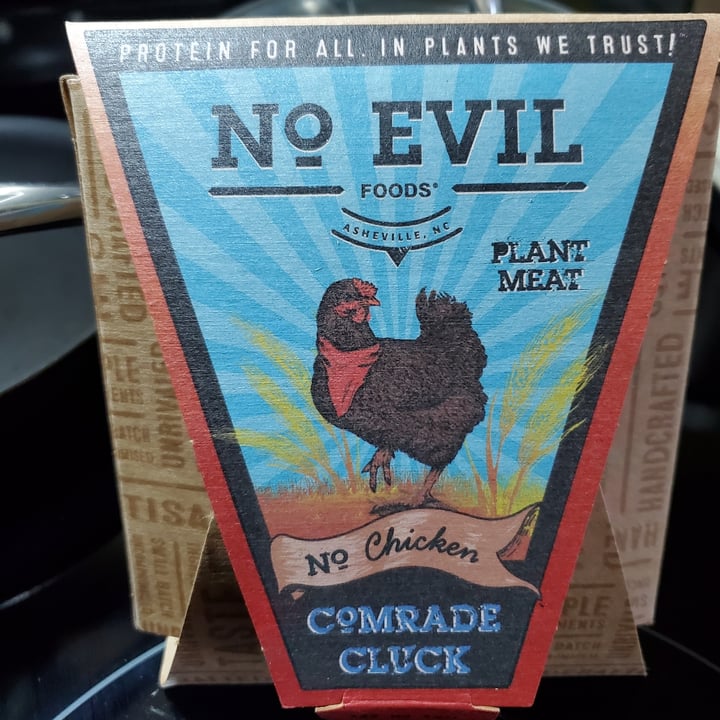 photo of No Evil Foods No Chicken Comrade Cluck shared by @msraems on  18 Jun 2020 - review