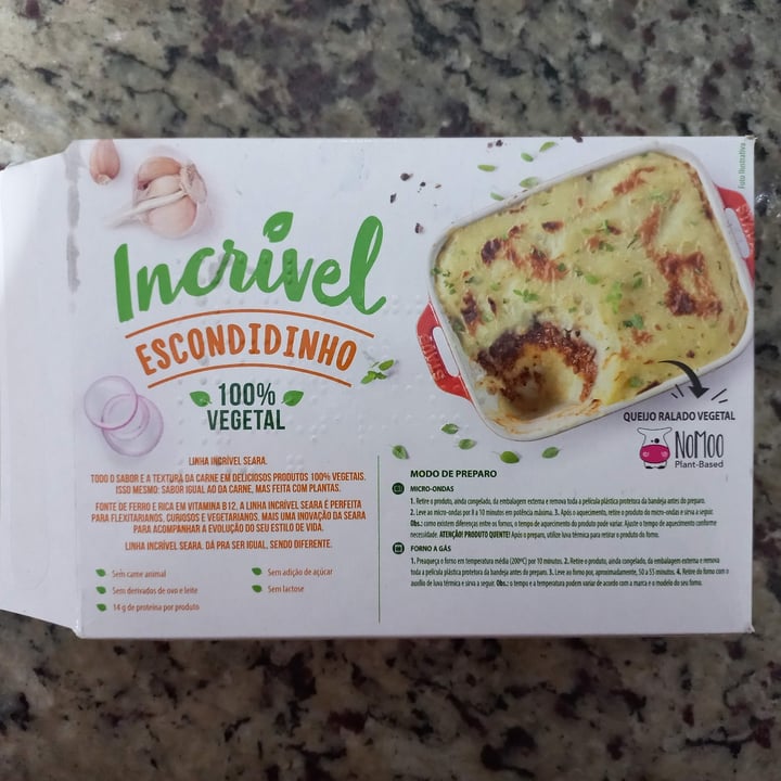review photo of Incrível - Seara escondidinho shared by @myrella on 27 Aug 2022 - review