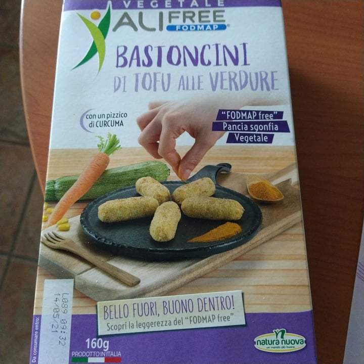photo of Alifree Bastoncini di tofu alle verdure shared by @mariaelena on  09 May 2021 - review