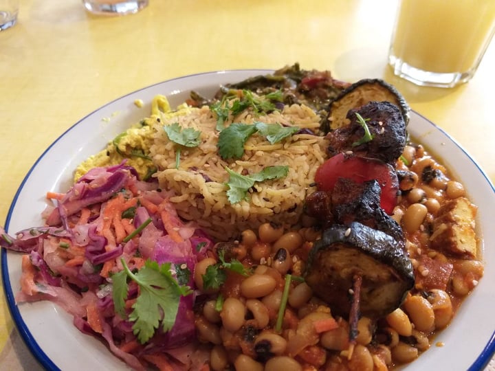 review photo of Jah Jah By Le Tricycle Asiette rice&beans shared by @rawveganeuny on 08 Sep 2019 - review