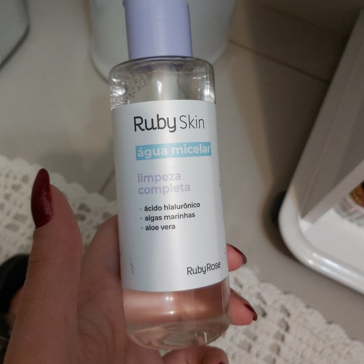 review photo of RubyRose água micelar rubyskin shared by @sanas on 05 May 2022 - review