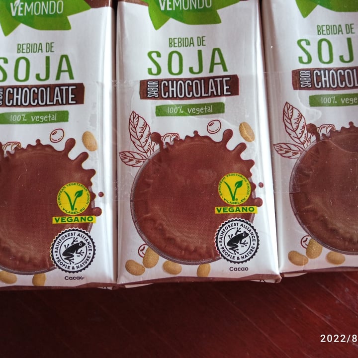 photo of Vemondo  bebida de soja sabor chocolate pack 3 shared by @yo65 on  01 Aug 2022 - review