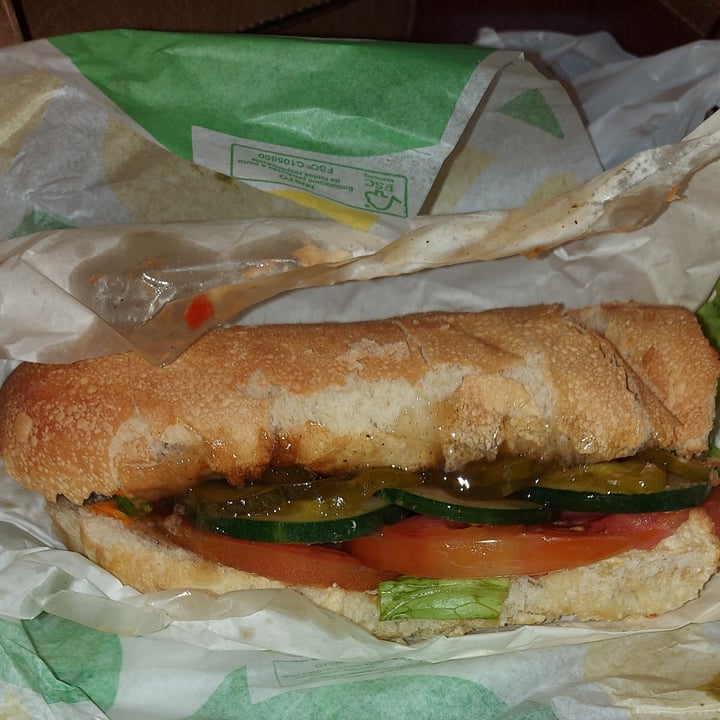 review photo of Subway Sanduíche Veggie Do Subway shared by @luaquaranta on 21 Jul 2021 - review