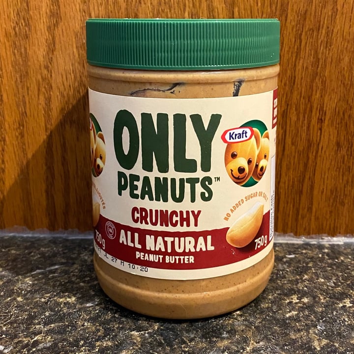 Kraft Only Peanuts Crunchy All Natural Peanut Butter Review