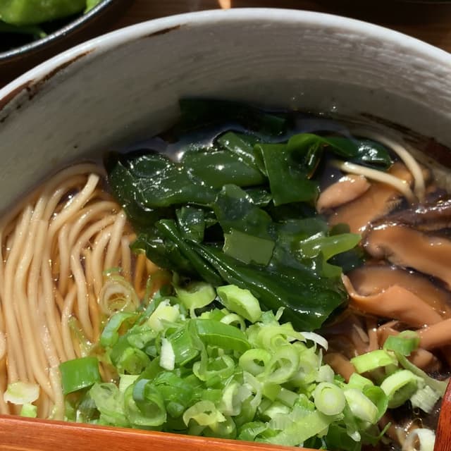 Photo of the dish “no meat ramen”