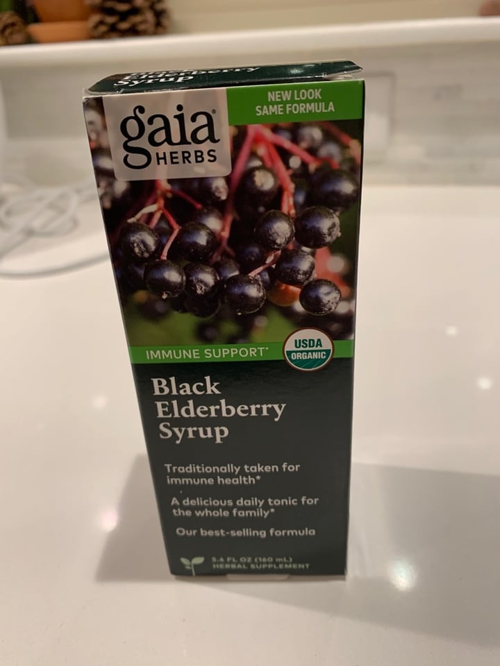 photo of Gaia herbs Gaia Herbs Black Elderberry Syrup shared by @shilpishah on  22 Jan 2020 - review