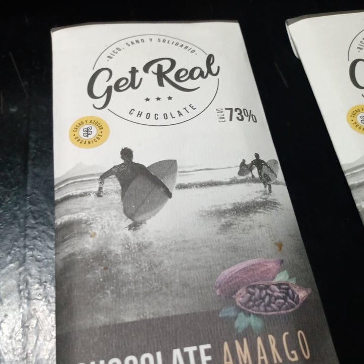 photo of Get Real Chocolate Amargo 73% shared by @daniconstelacion on  17 Feb 2021 - review