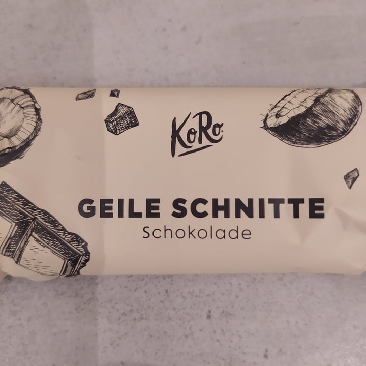 photo of Koro Geile Schnitte | Coconut Chocolate Bar shared by @alexxxxxx on  21 Jun 2021 - review
