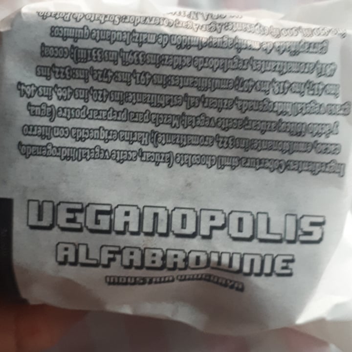 photo of veganopolis Alfabrownie shared by @avocatto on  21 Feb 2021 - review