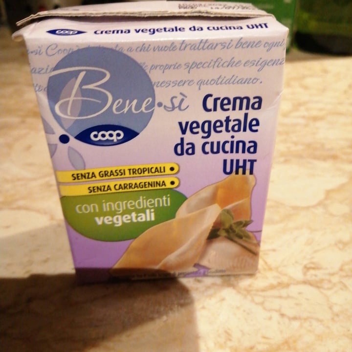 review photo of Bene.Si coop Crema Vegetale da Cucina UHT shared by @giada77 on 28 Oct 2021 - review