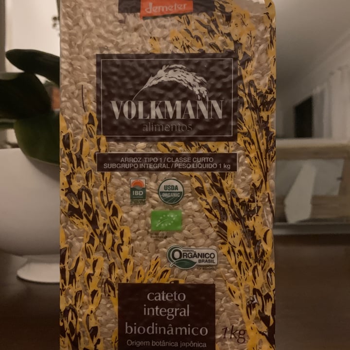 photo of VOLKMANN ALIMENTOS Arroz Cateto Integral Biodinâmico shared by @moonangel on  09 May 2022 - review