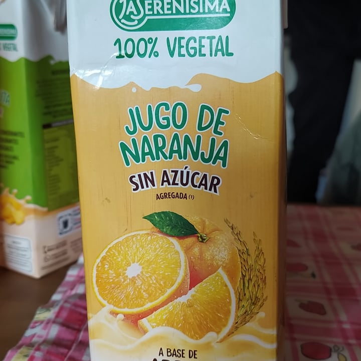 review photo of La Serenísima Jugo De Naranja a Base de Arroz shared by @verdevioleta on 01 Jul 2022 - review