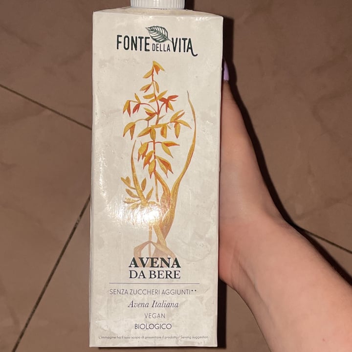 review photo of Fonte della vita Avena da bere shared by @robertac on 07 Apr 2022 - review
