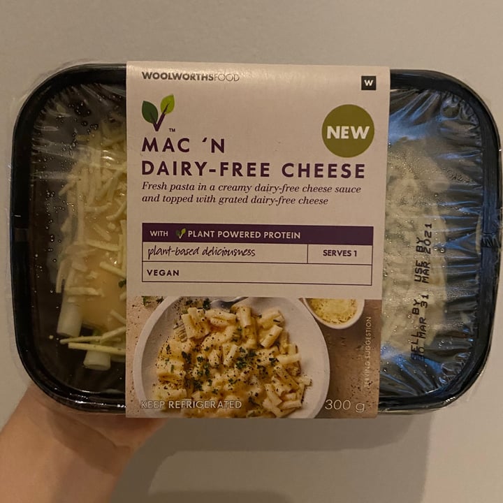 Woolworths Food Mac ‘n DairyFree Cheese Review abillion