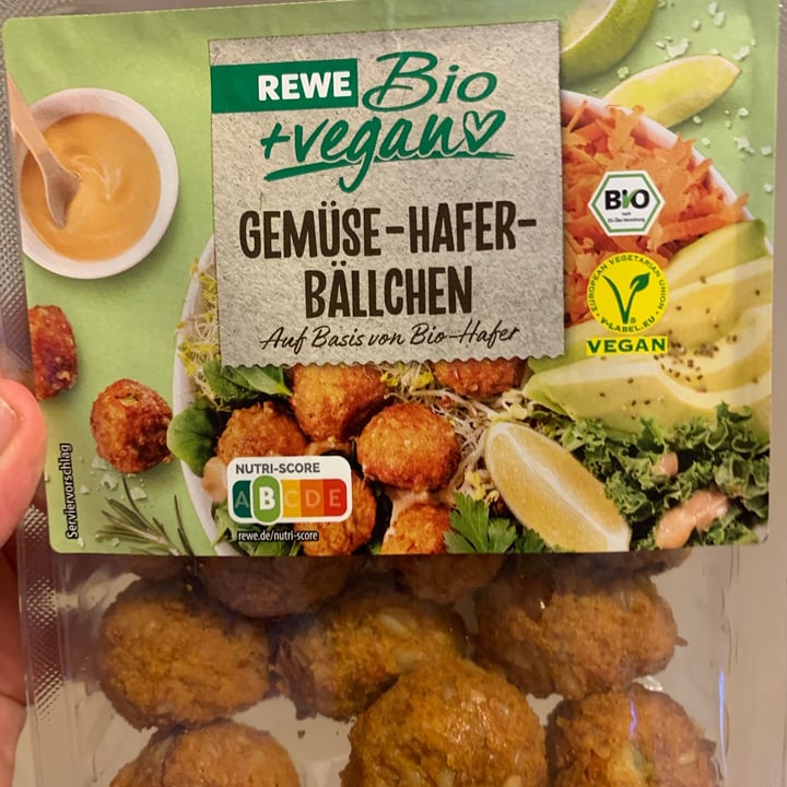 photo of Rewe Bio Gemüse-Hafer Bällchen shared by @argentinaenberlin on  06 Jun 2021 - review