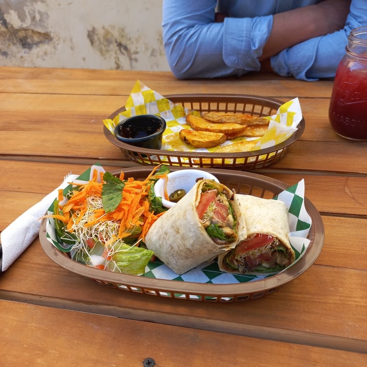 photo of crush restaurante merida Chili Wrap shared by @noyolotzinvegano on  06 Feb 2022 - review