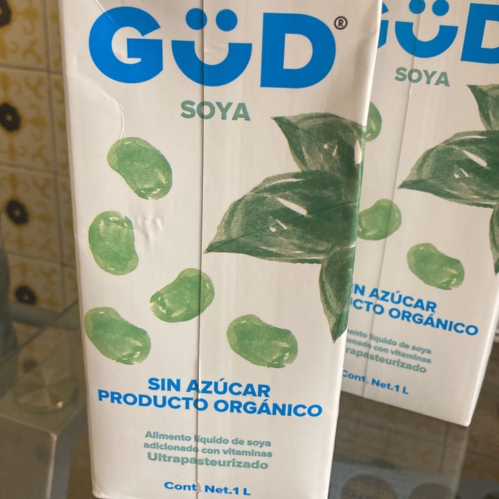 photo of GüD Alimento Líquido de Soya Orgánico sin Azúcar shared by @vidaverdevegana on  20 Jul 2021 - review