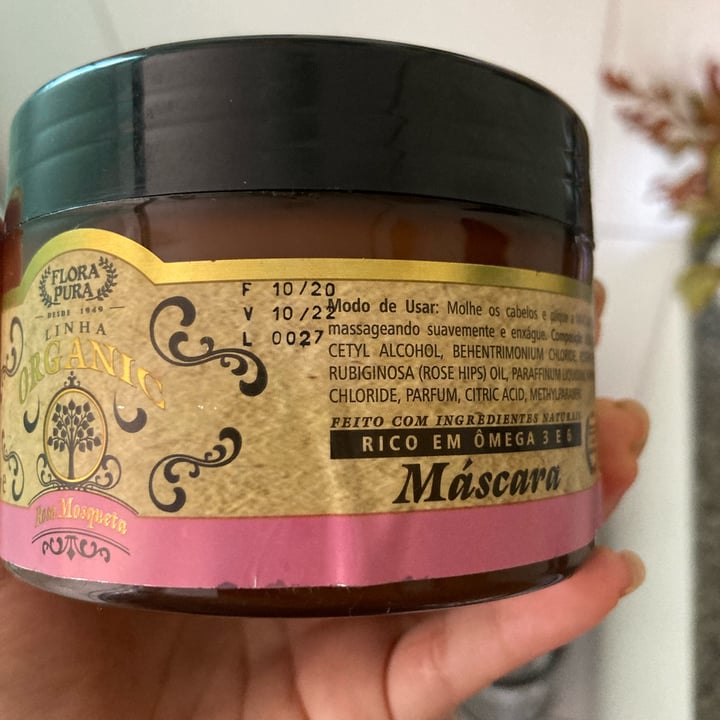 review photo of Flora Pura mascara hidratante rosa mosqueta shared by @minervaa on 08 Jun 2022 - review