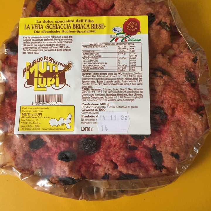 review photo of Panificio Pasticceria Muti e Lupi Schiaccia Briaca Riese shared by @zonafranca99 on 23 Jun 2022 - review