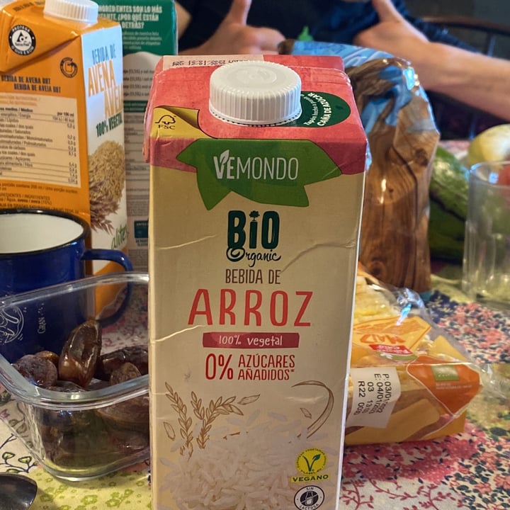 photo of Vemondo Bebida de arroz shared by @cpuam on  03 Mar 2022 - review