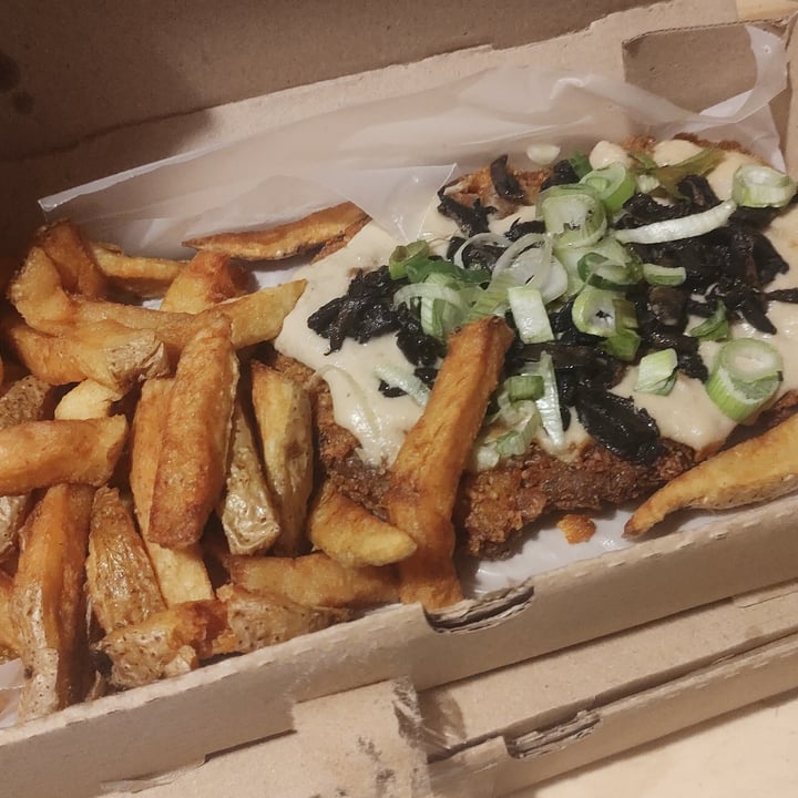 photo of Crisana Plant Based (Delivery y Take Away) Milanesa champignones y verdeo shared by @respetovegano on  20 Oct 2022 - review